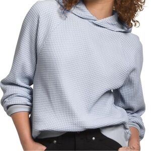 The North Face Chabot Hoodie Long Sleeve Top Waffle New with Tags